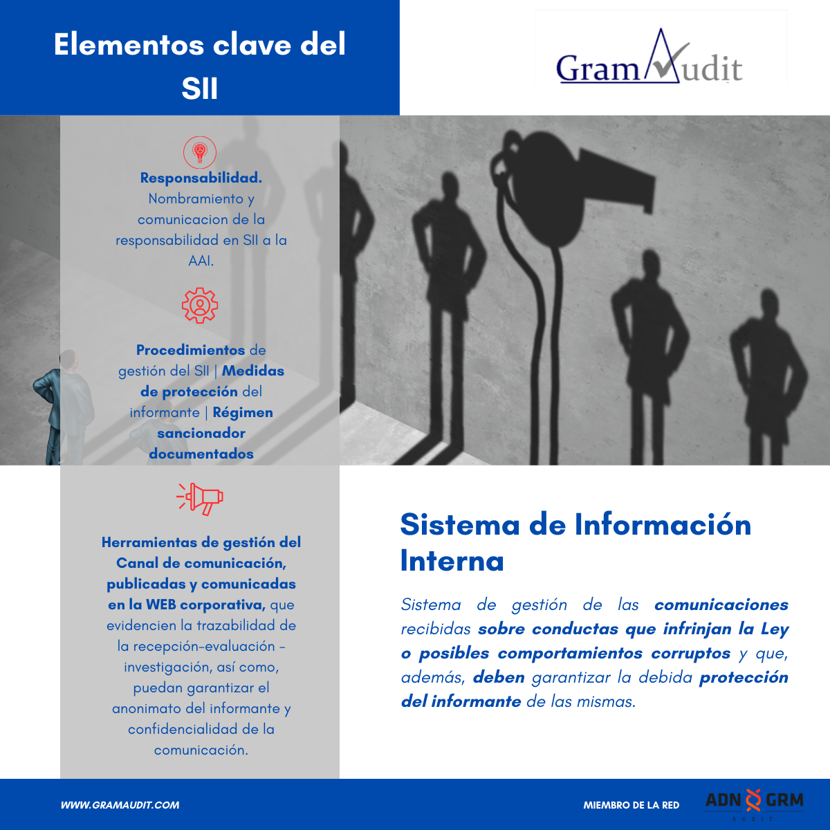 Elementos claves del SII ADN GRAMAUDIT